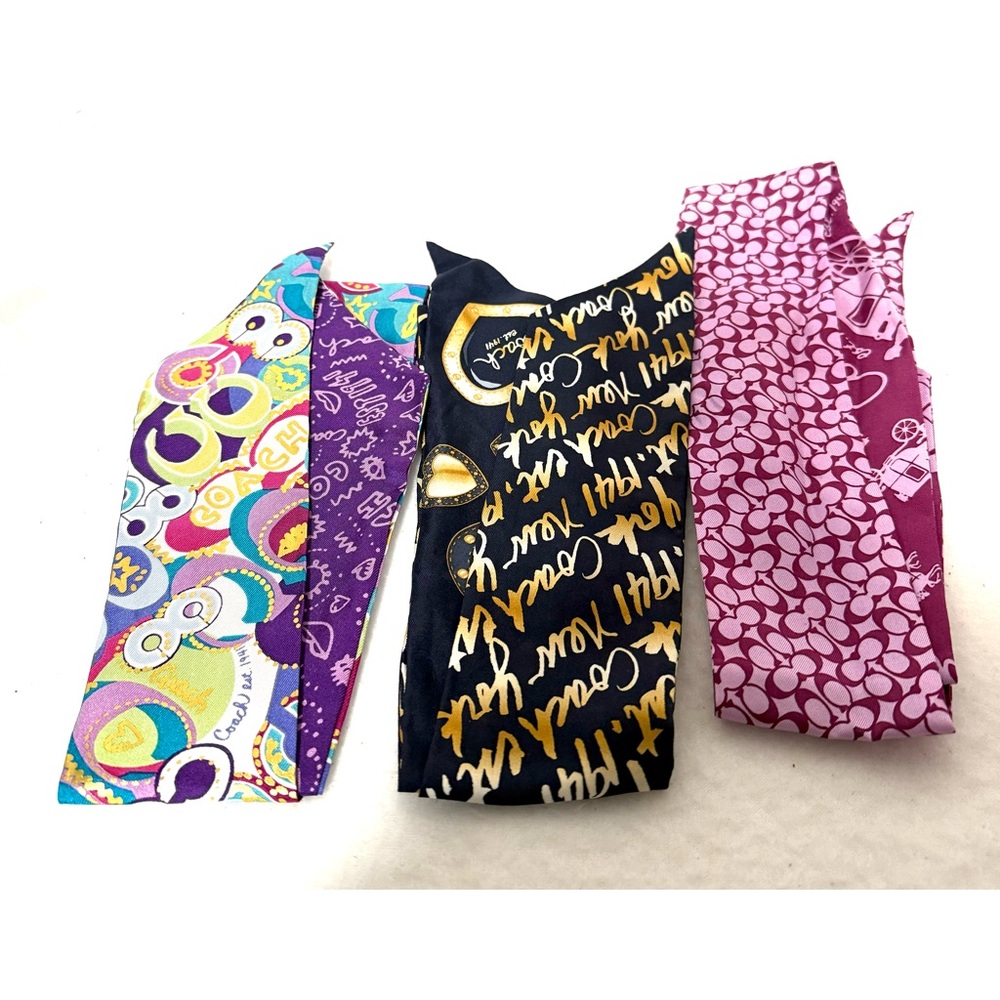 Coach scarves